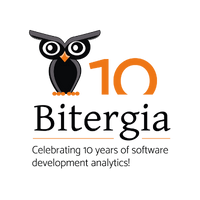 Bitergia 10th anniversary logo
