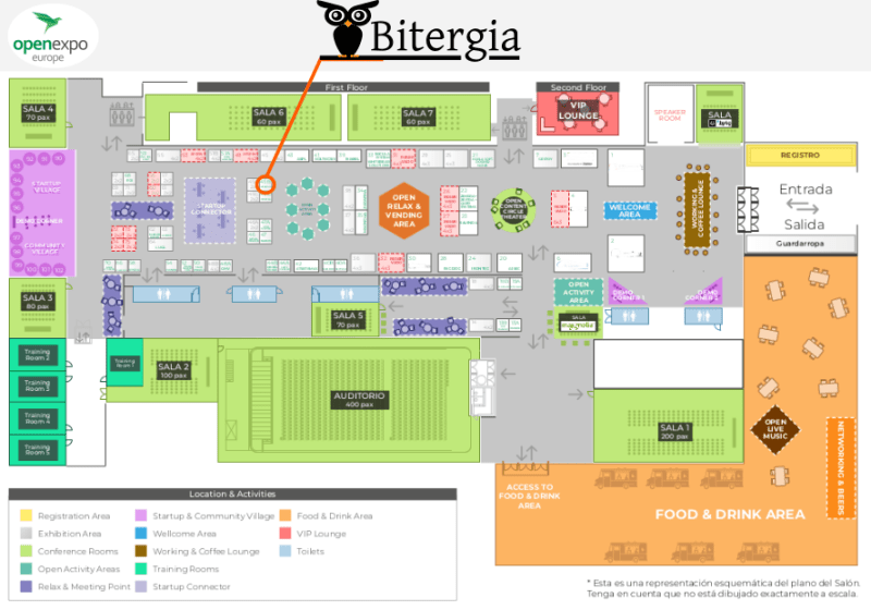 OpenExpo2018 map