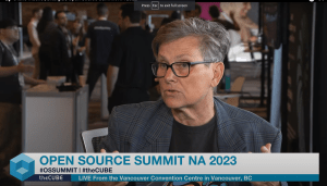 Diane Mueller Interview at open source summit 2023 north america