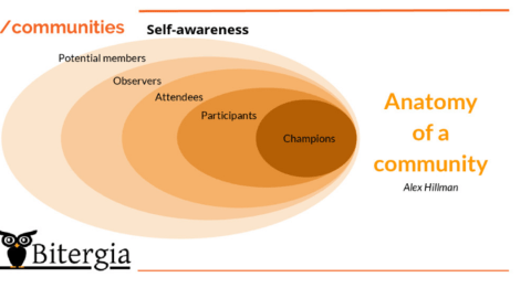 Diagram about the anatomy of a community