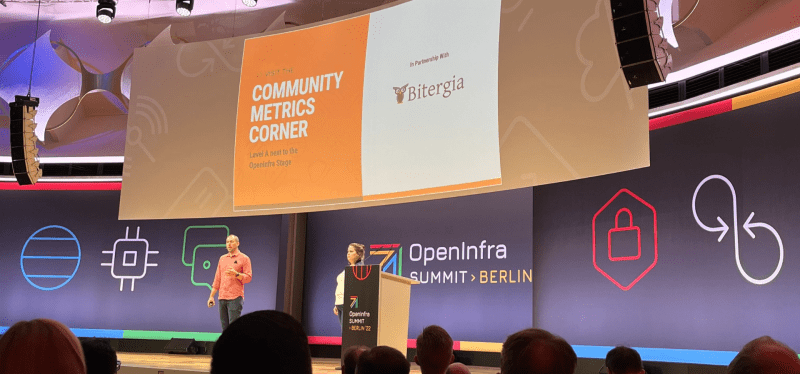 Community Metrics Corner at Keynotes